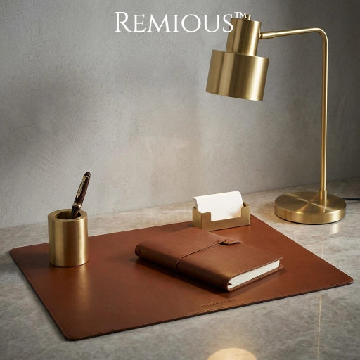 Remious™ Signature Leather Desk Set