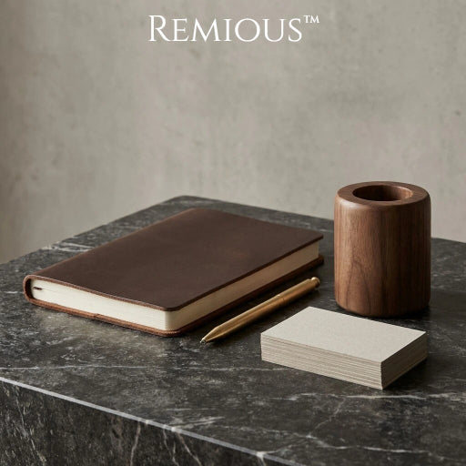 Remious™ Walnut Desk Essentials Collection